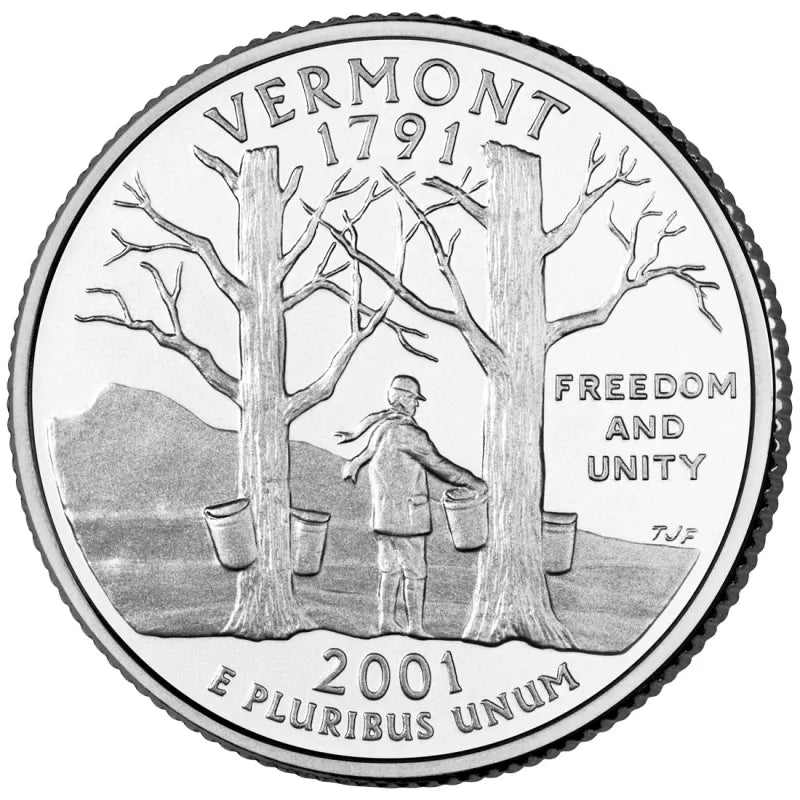 2001 Washington Quarter - Vermont