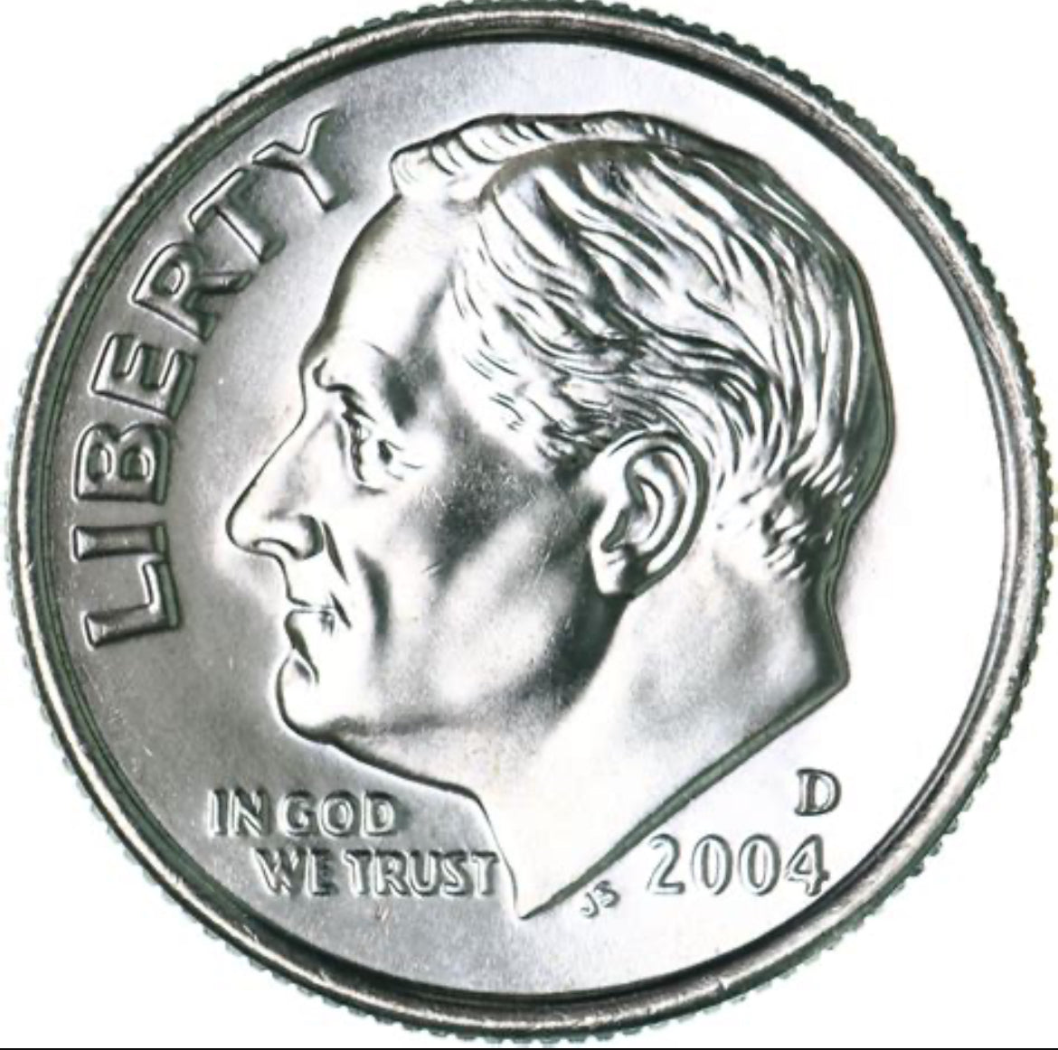 2004 Roosevelt Dime