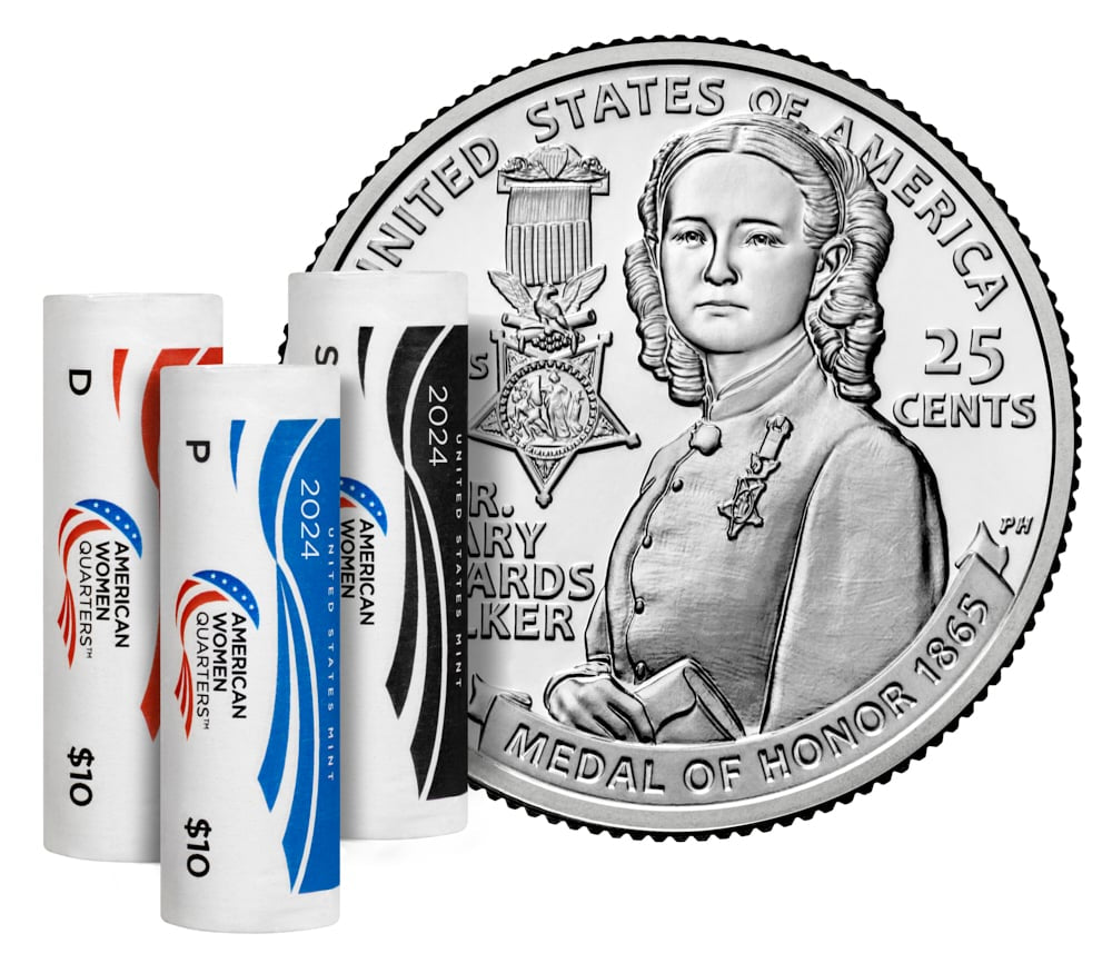 2024 Washington Quarter - Dr. Mary Edwards Walker