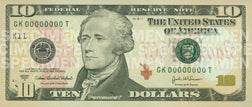 1985 $10 Federal Reserve Note