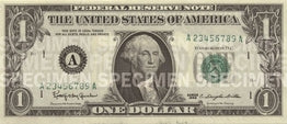 1969 $1 Federal Reserve Note