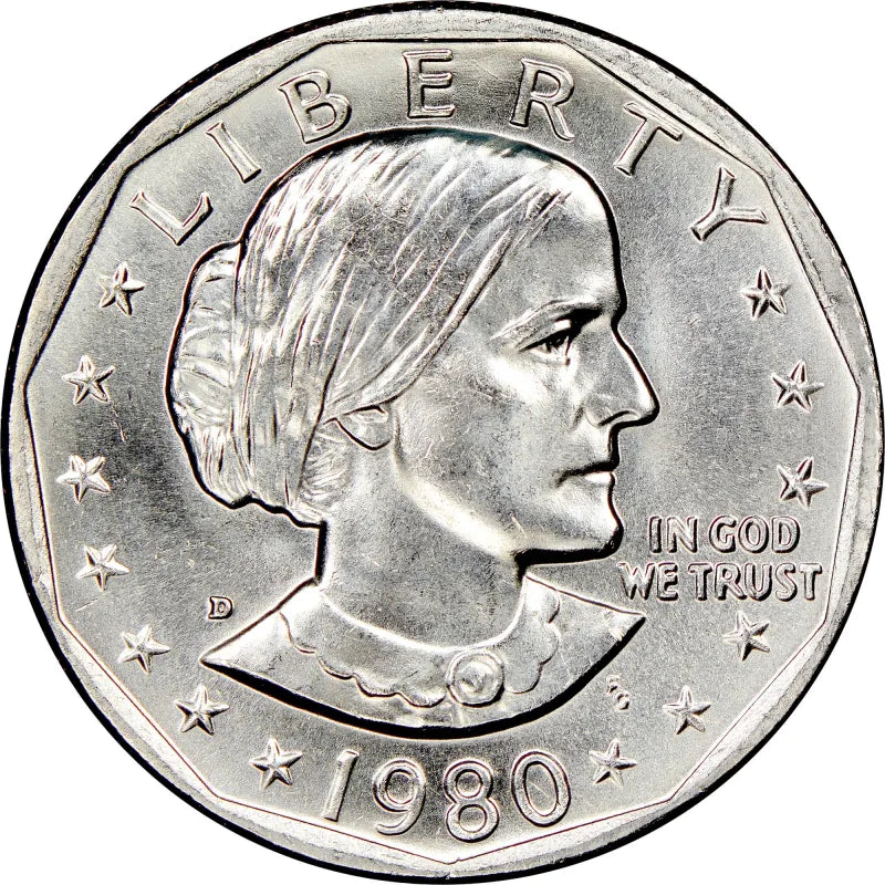 1980 Susan B. Anthony Dollar