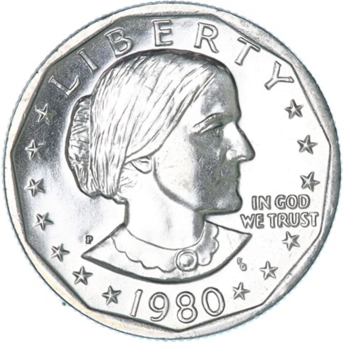 1980 Susan B. Anthony Dollar