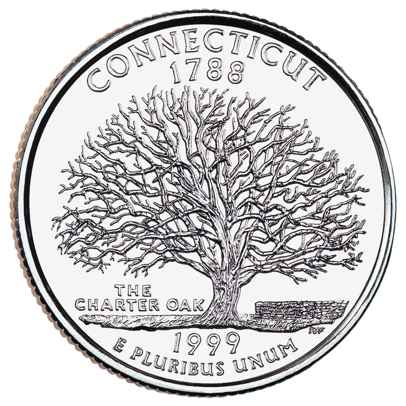 1999 Washington Quarter - Connecticut