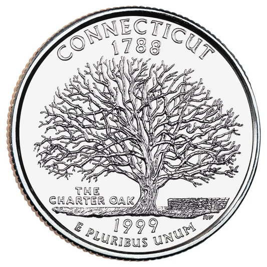 1999 Washington Quarter - Connecticut