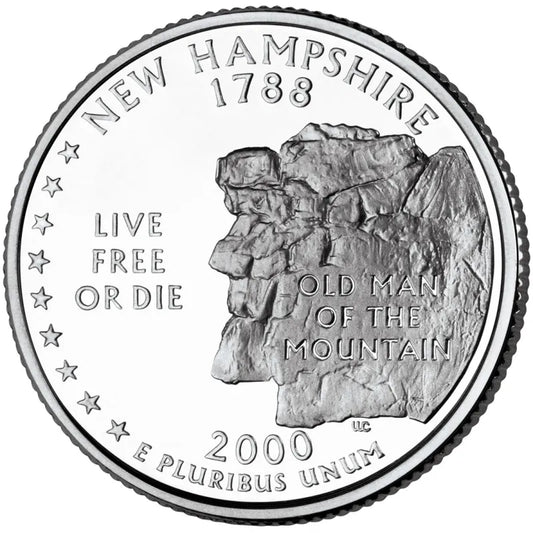 2000 Washington Quarter - New Hampshire