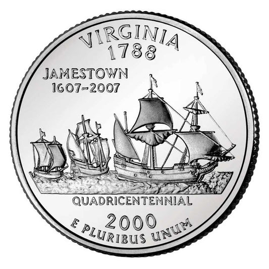 2000 Washington Quarter - Virginia