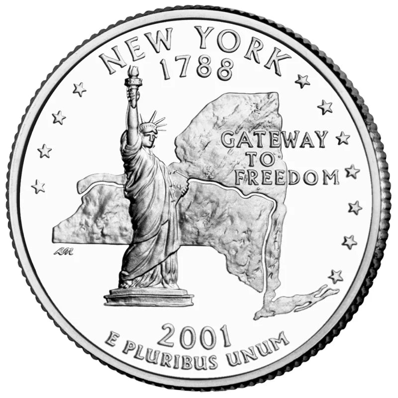 2001 Washington Quarter - New York