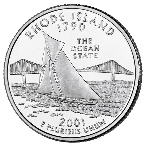 2001 Washington Quarter - Rhode Island