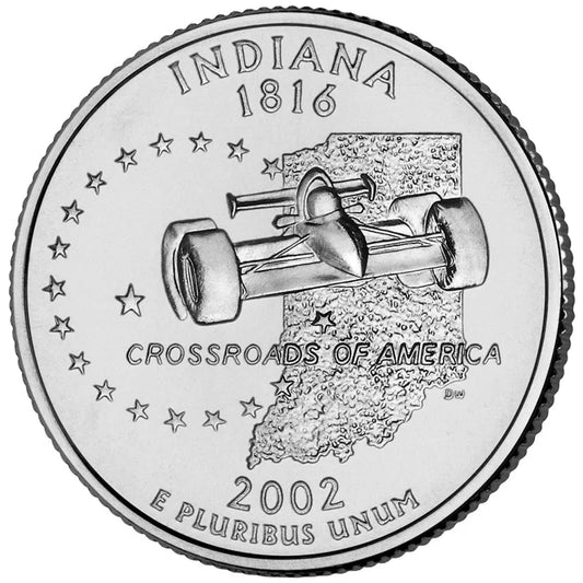 2002 Washington Quarter - Indiana