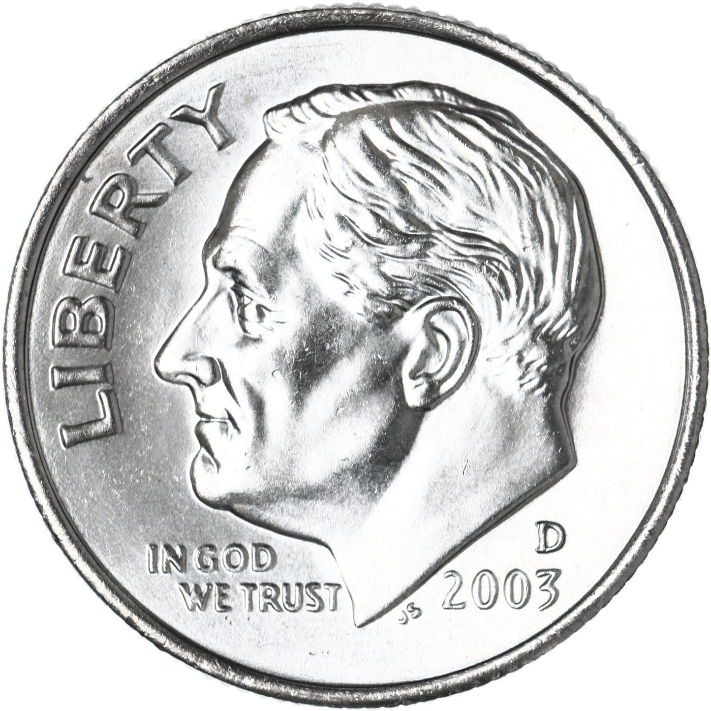 2003 Roosevelt Dime