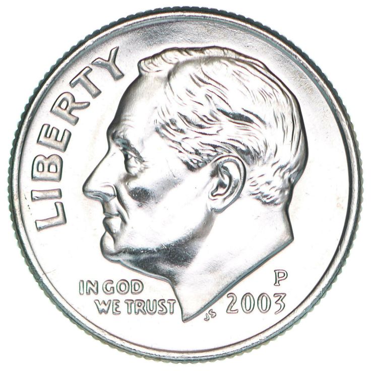 2003 Roosevelt Dime