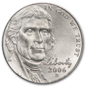 2006 Jefferson Nickel