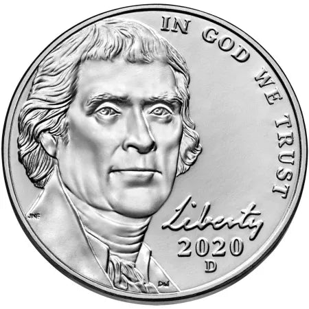 2020 Jefferson Nickel