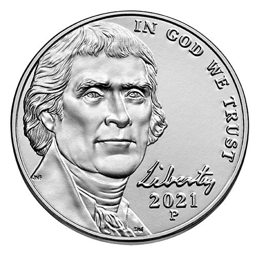 2021 Jefferson Nickel