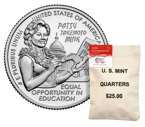 2024 Washington Quarter - Patsy Takemoto Mink