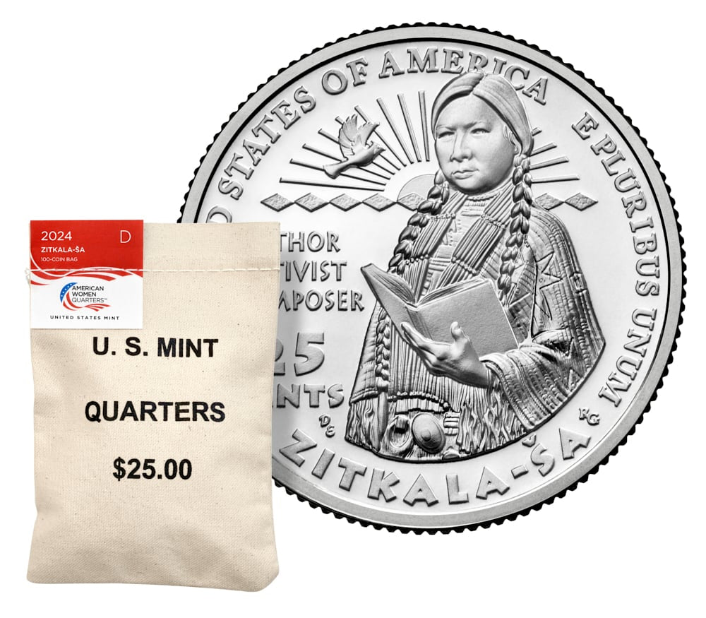 2024 Washington Quarter - Zitkala-Ša