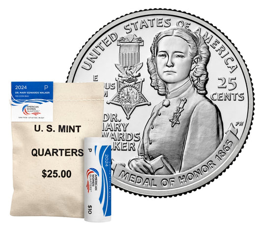 2024 Washington Quarter - Dr. Mary Edwards Walker