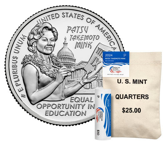 2024 Washington Quarter - Patsy Takemoto Mink